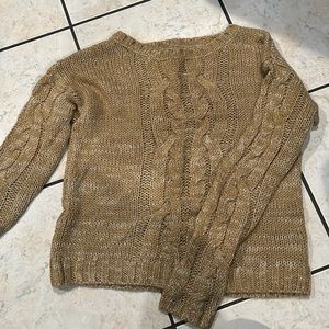 Tan Knitted Sweater